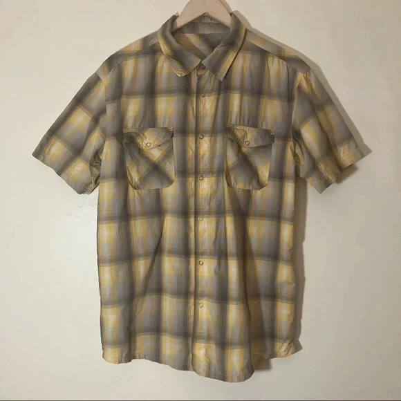 Zoic  plaid checkered technical shirt - Picture 1 of 5